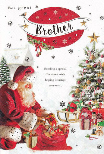 Picture of GREAT BROTHER CHRISTMAS CARD